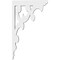 Ekena Millwork Vienna Architectural Grade PVC Bracket, 5/8"W X 6"D X 10"H BKTP01X06X10VI - alternate 2